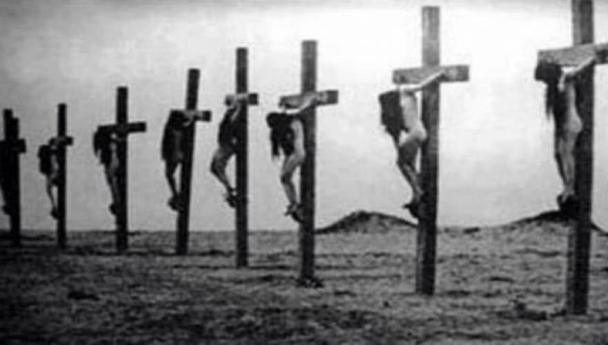 Όταν ο τουρκικός στρατός σταύρωσε τις γυναίκες των Αρμενίων (βίντεο)